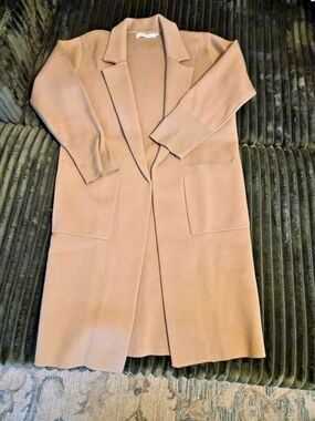 Longline Knit Blazer